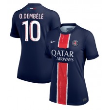 Paris Saint-Germain Ousmane Dembele #10 Hemmatröja Dam 2024-25 Korta ärmar